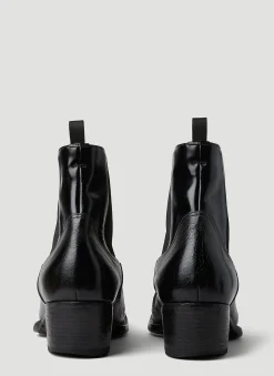 Turn-Up Toe Cowboy Boots
