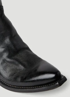 Turn-Up Toe Cowboy Boots