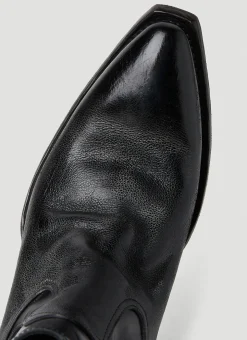 Turn-Up Toe Cowboy Boots