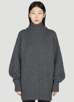 Turtleneck Knit Sweater