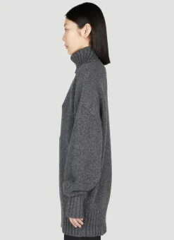 Turtleneck Knit Sweater