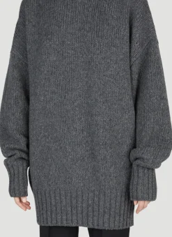 Turtleneck Knit Sweater