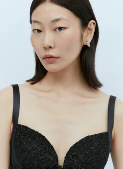 Tweed Bustier Top