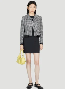 Tweed Cropped Blazer
