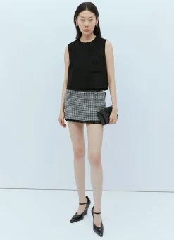 Tweed Mini Skirt