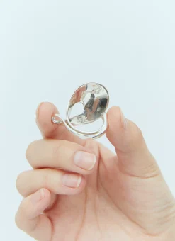 Twirled Drop Ring