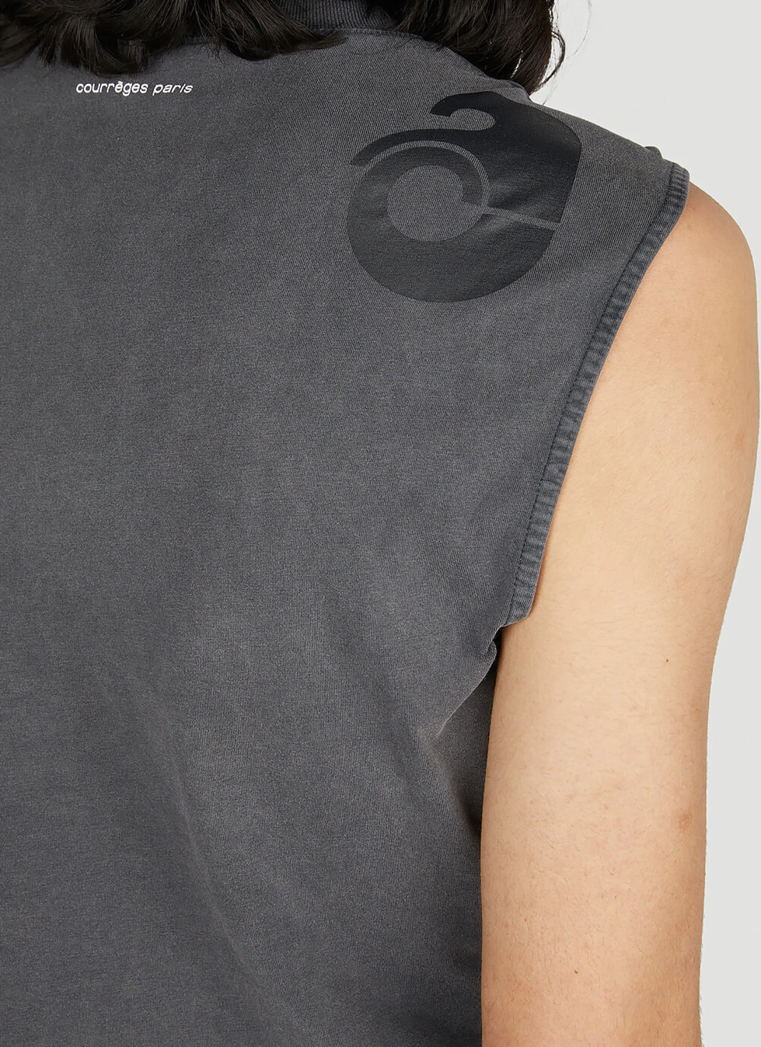 Twist Logo Print Tank Top