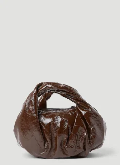 Twisted Handle Handbag