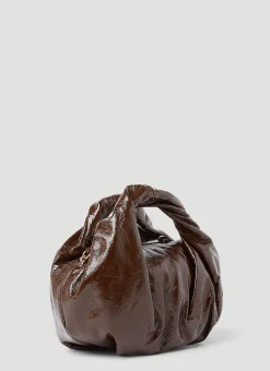 Twisted Handle Handbag