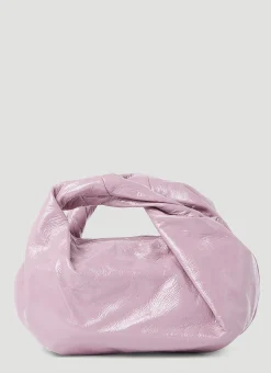 Twisted Handle Handbag