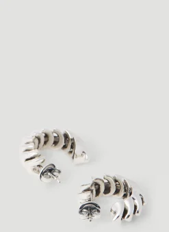 Twisted Hoop Earrings