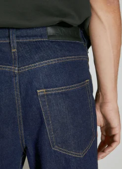 Twisted Raw Denim Baggy Jeans