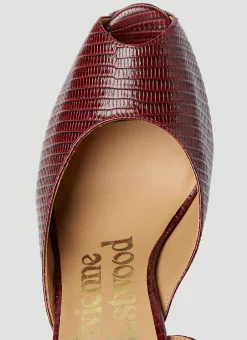 Vargas Elevated Platform Peep Toe Heels
