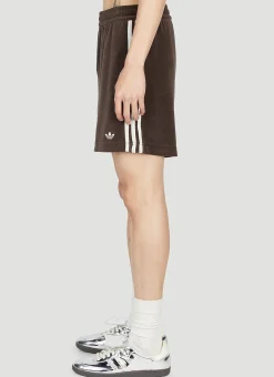 Velour Track Shorts