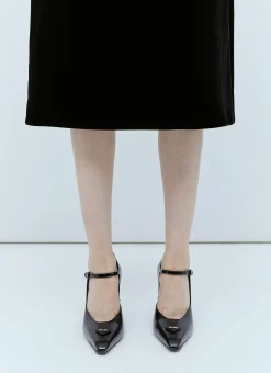 Velvet A-Line Skirt