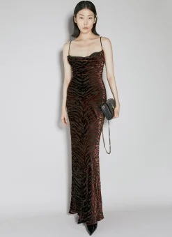 Velvet Devore Maxi Dress
