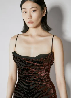 Velvet Devore Maxi Dress