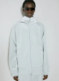 Velvet Hooded Sweatshirt