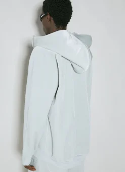 Velvet Hooded Sweatshirt