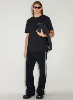 Velvet Monogram Pyjama Pants