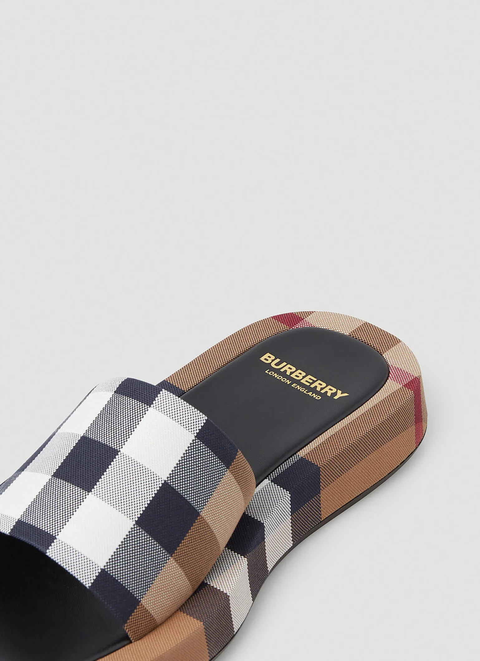 Vintage Check Buckingham Slides
