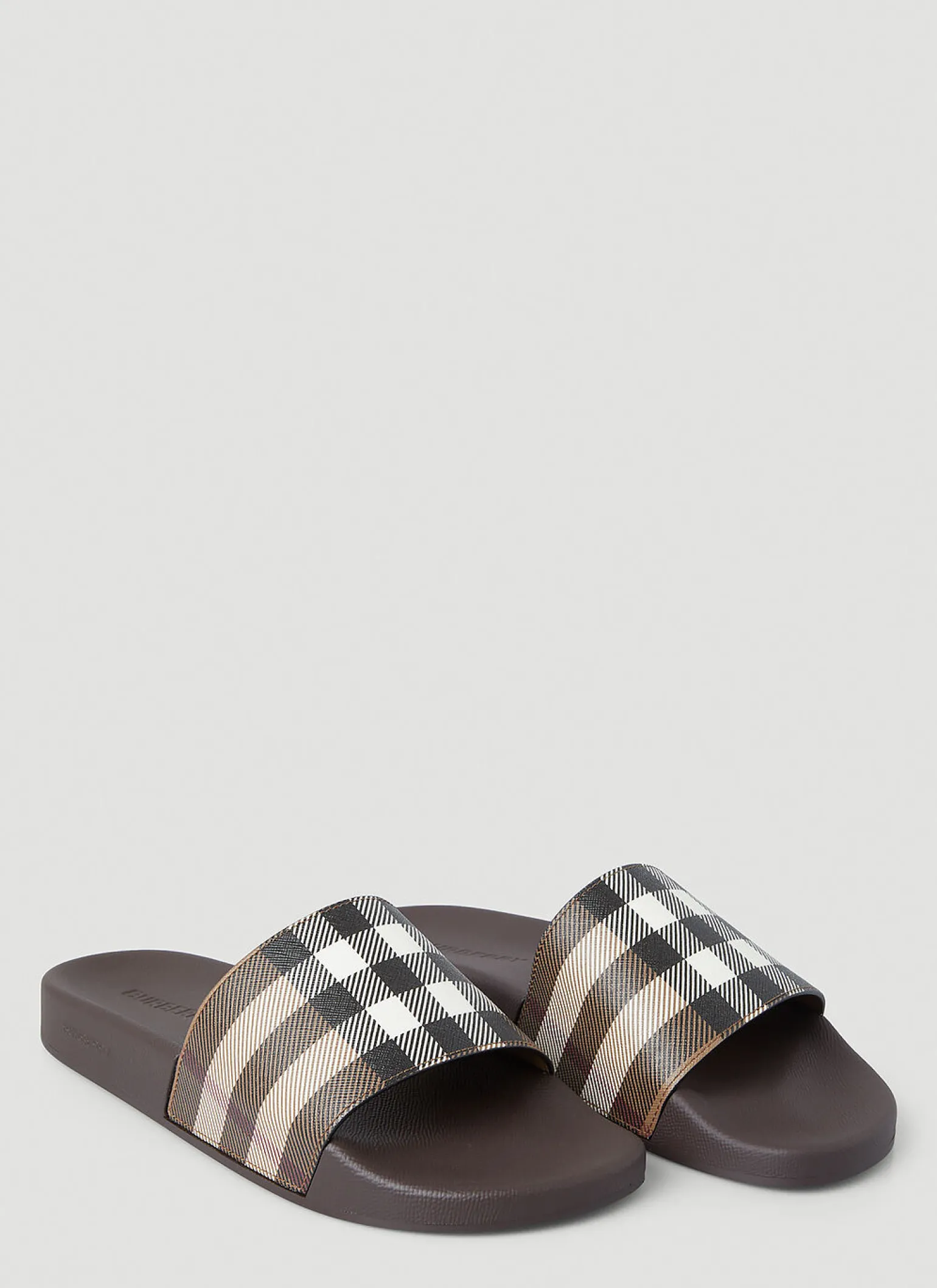 Vintage Check Furley Slides