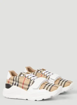 Vintage Check Regis Sneakers