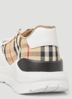 Vintage Check Regis Sneakers