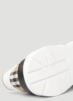 Vintage Check Regis Sneakers