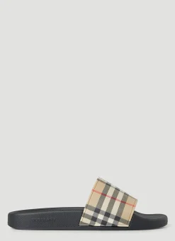 Vintage Check Slides
