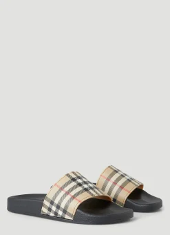 Vintage Check Slides