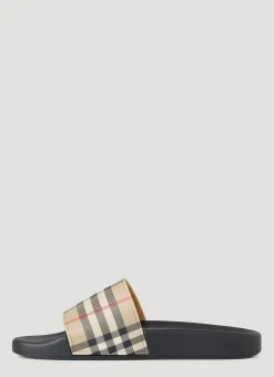 Vintage Check Slides