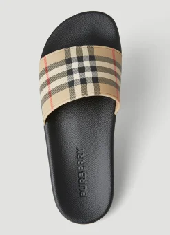 Vintage Check Slides