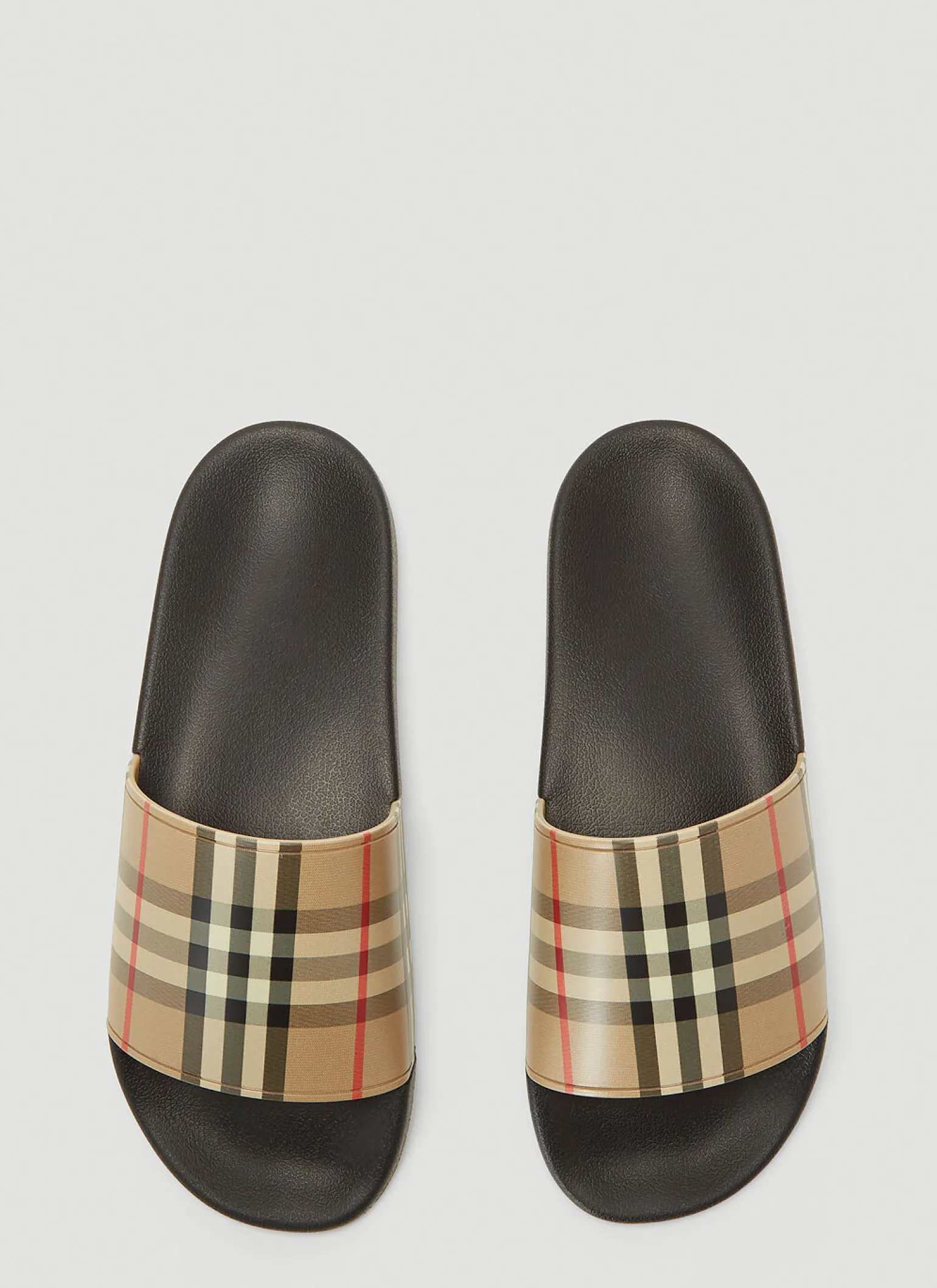 Vintage-Check Print Slides