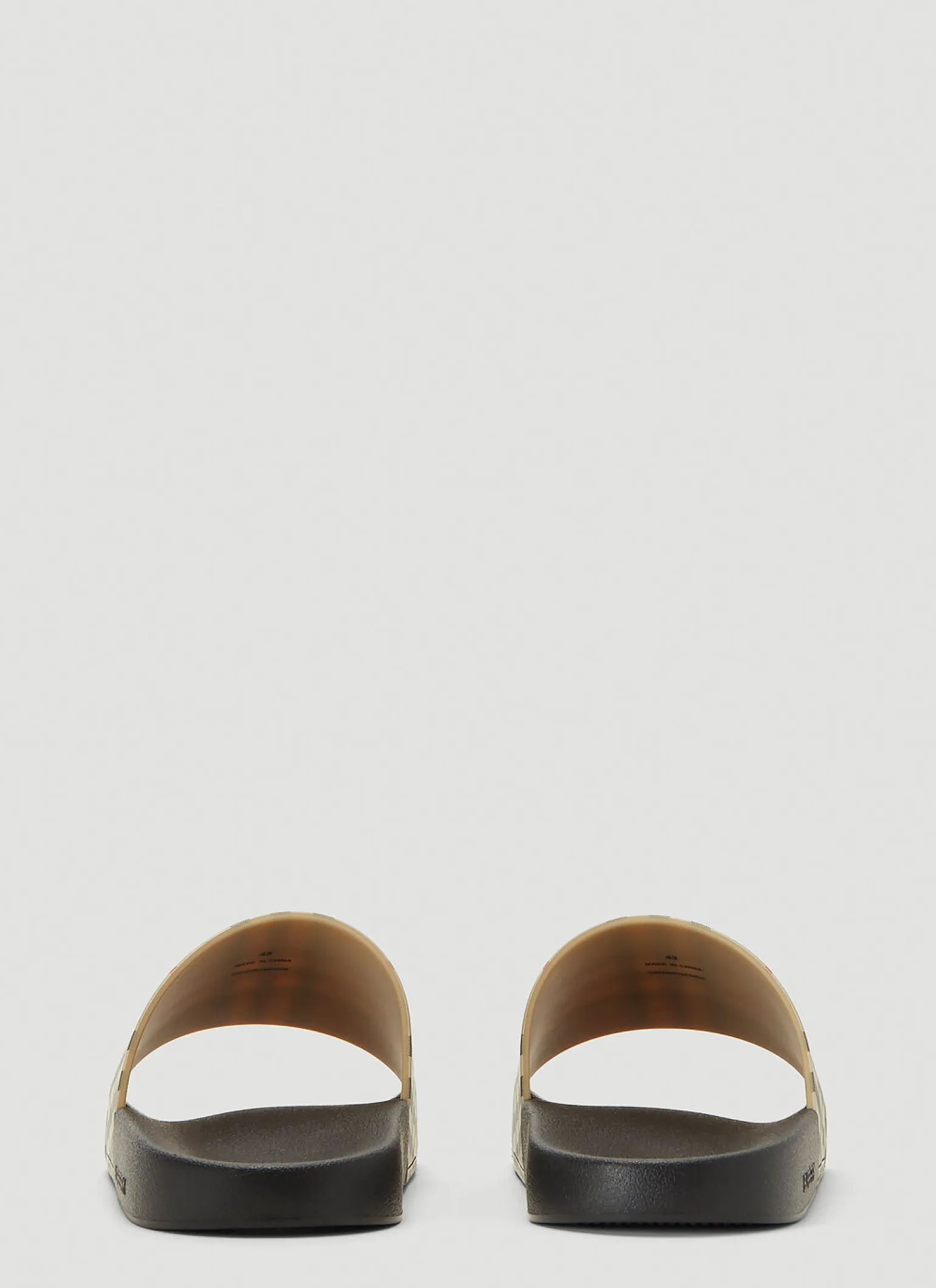 Vintage-Check Print Slides
