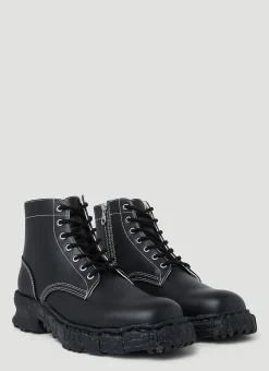 Vintage-Like Sole Boots