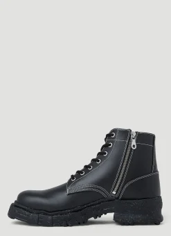 Vintage-Like Sole Boots
