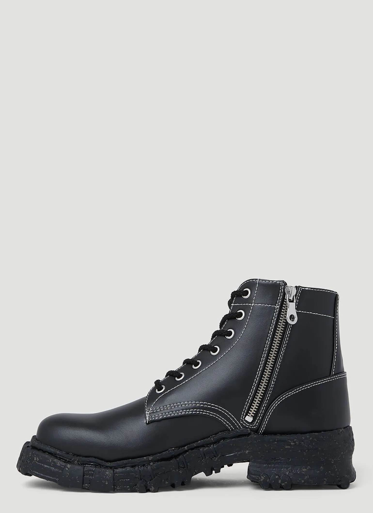 Vintage-Like Sole Boots