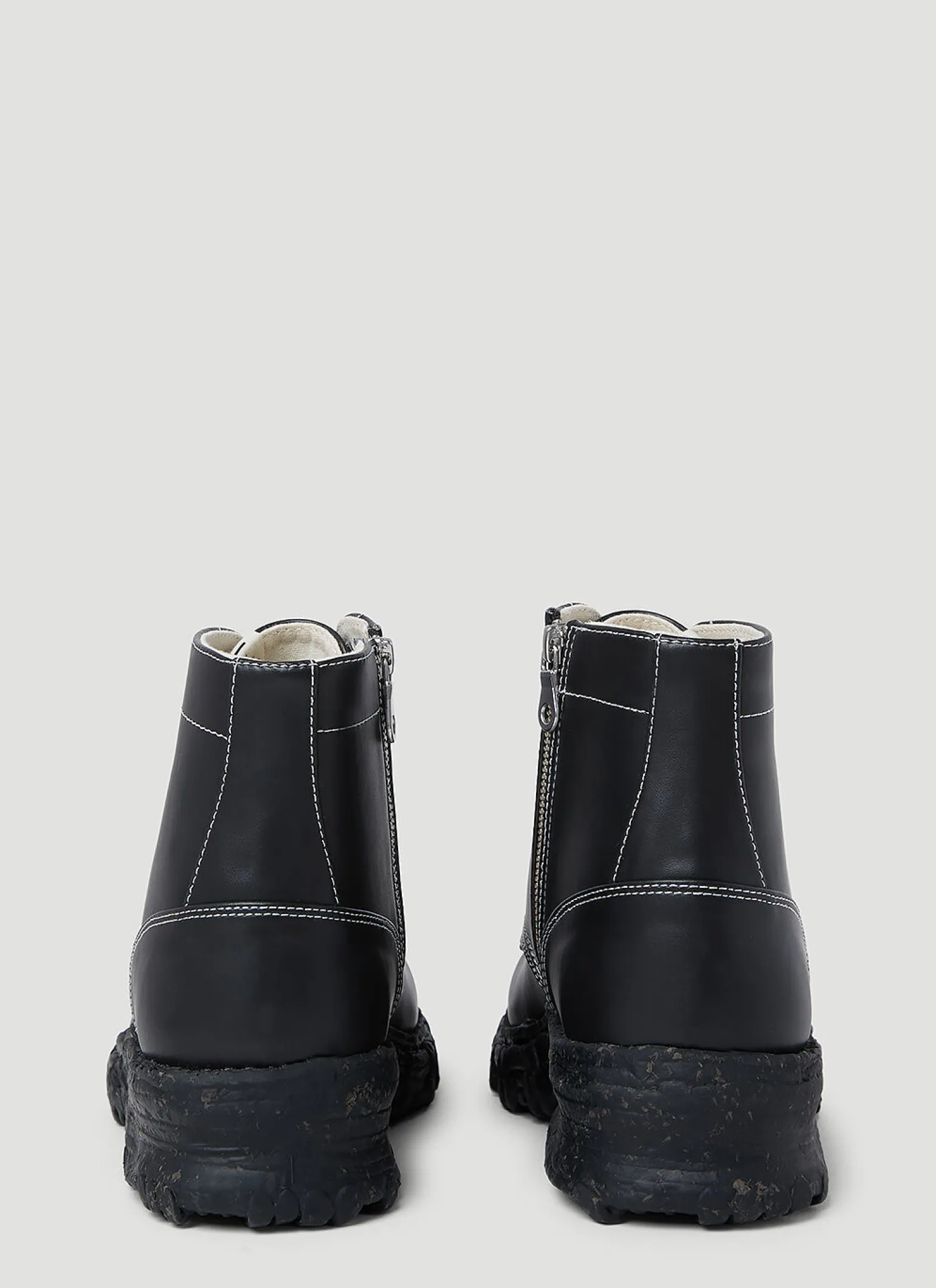 Vintage-Like Sole Boots