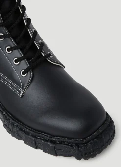 Vintage-Like Sole Boots