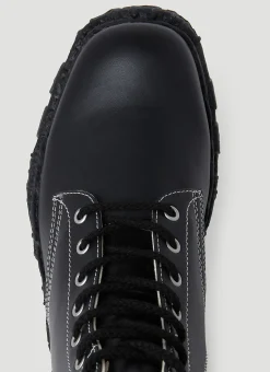 Vintage-Like Sole Boots