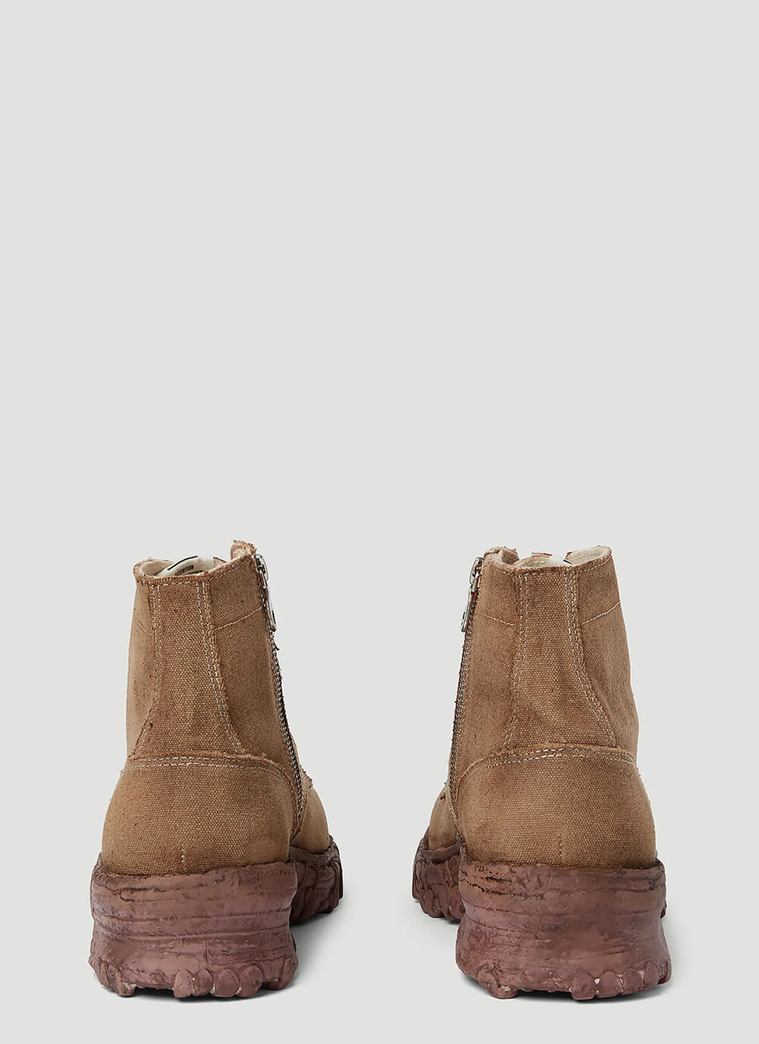 Vintage-Like Sole Boots
