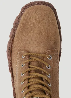 Vintage-Like Sole Boots