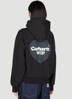 W' Heart Hooded Sweatshirt