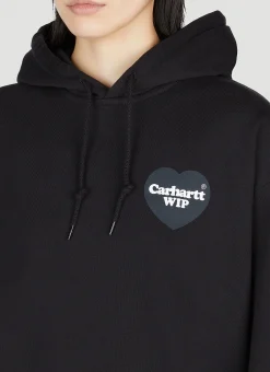 W' Heart Hooded Sweatshirt