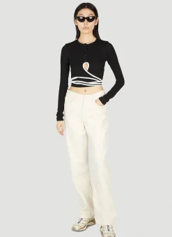 W' Noxon Straight Leg Jeans
