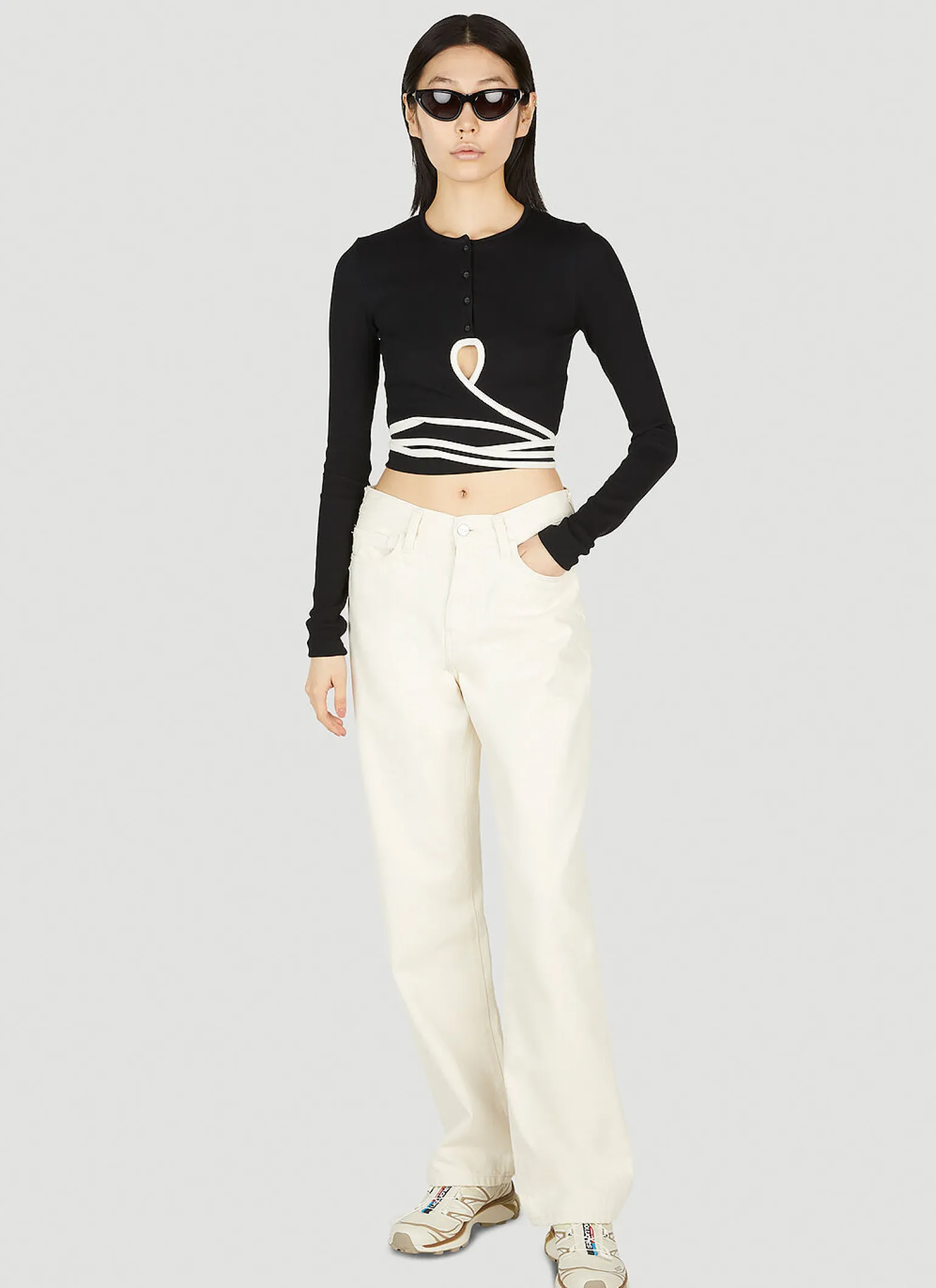 W' Noxon Straight Leg Jeans
