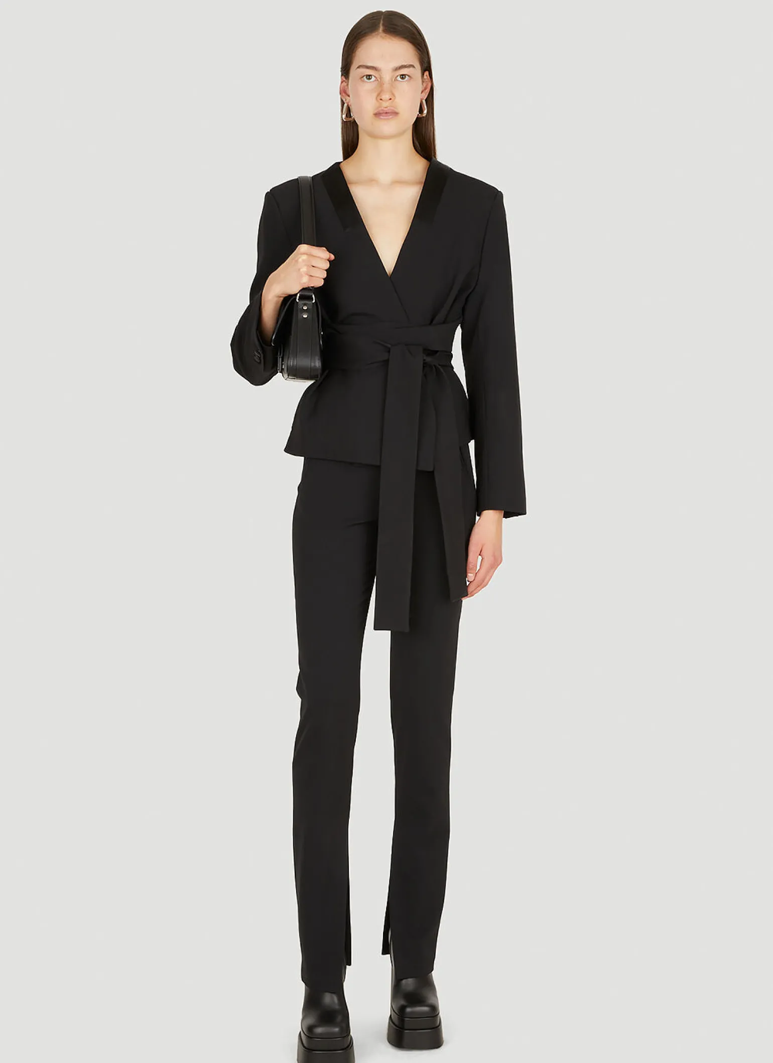 Waist Tie Blazer