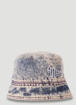 Washed Denim Bucket Hat