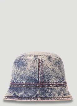 Washed Denim Bucket Hat